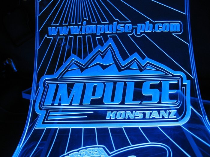 Detailansicht der Gravur